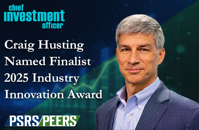 Craig Husting, PSRS/PEERS Chief Investment Officer has been named a finalist for 2025 industry Innovation Award