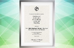 GFOA award for excellence in financial reporting for fiscal year 2024