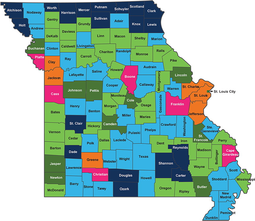 Missouri Counties
