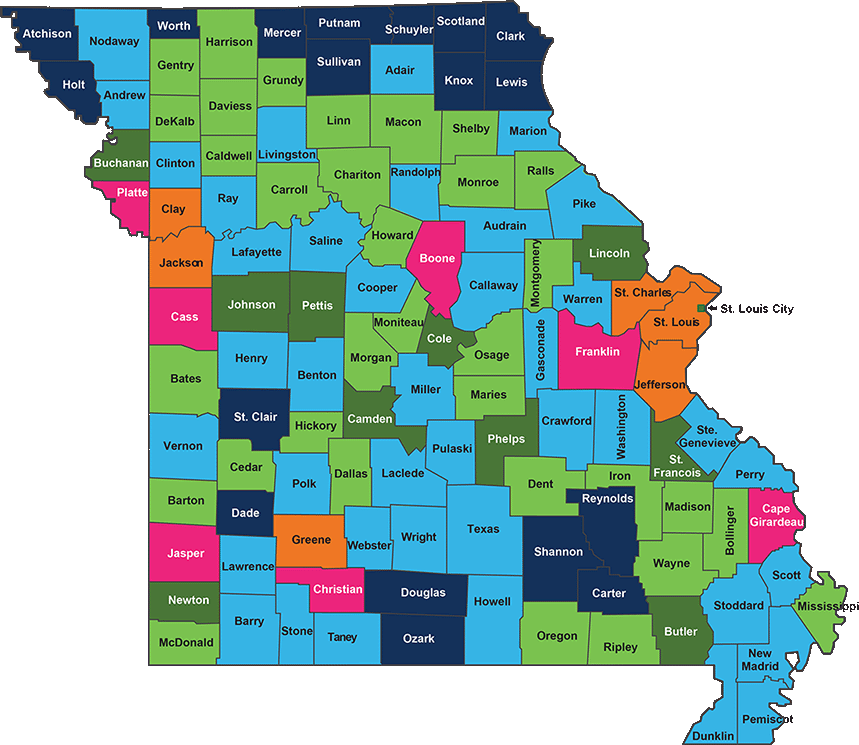 Missouri Counties