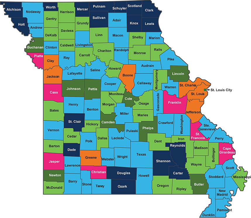 Missouri Counties