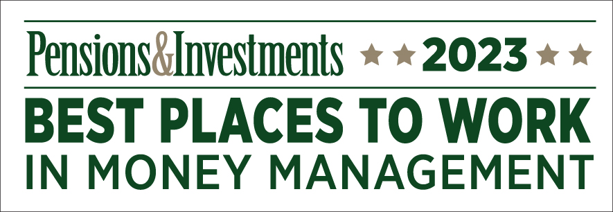 PSRS/PEERS is one of Pension & Investment magazine's Best Places to Work in Money Management award winners for 2023.