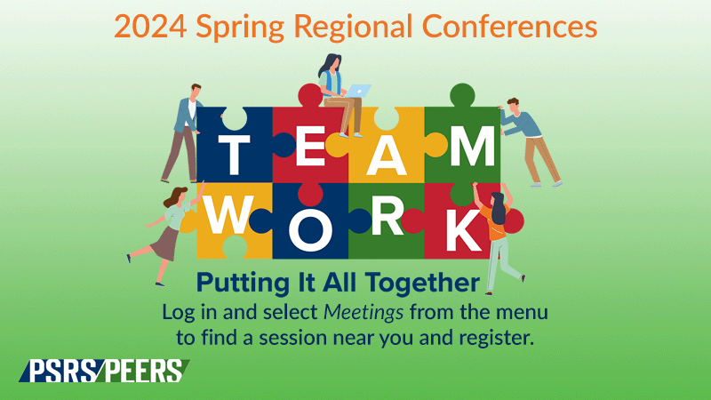 Employer Services 2024 Spring Regional Conferences - Teamwork: Putting it all together!