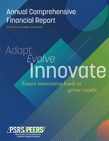 PSRS_PEERS_2025 Annual Comprehensive Financial Report-cover 2025 ACFR cover