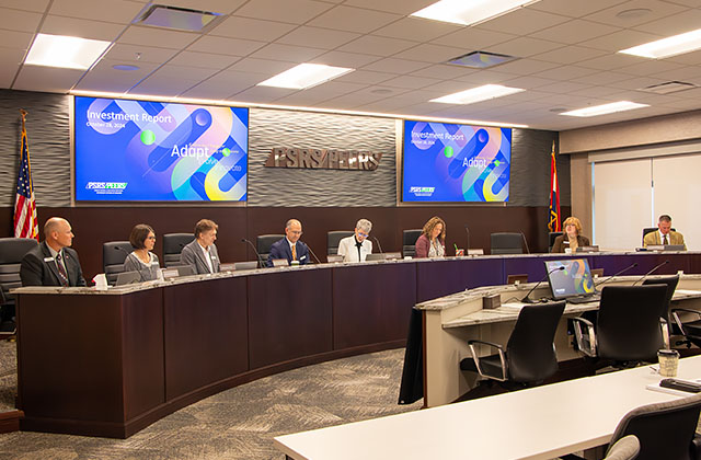 A photo of the board meeting from Monday, October 28, 2024.