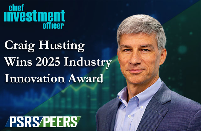 Craig Husting, Chief Investment Officer magazine's 2025 Industry Innovation award winner
