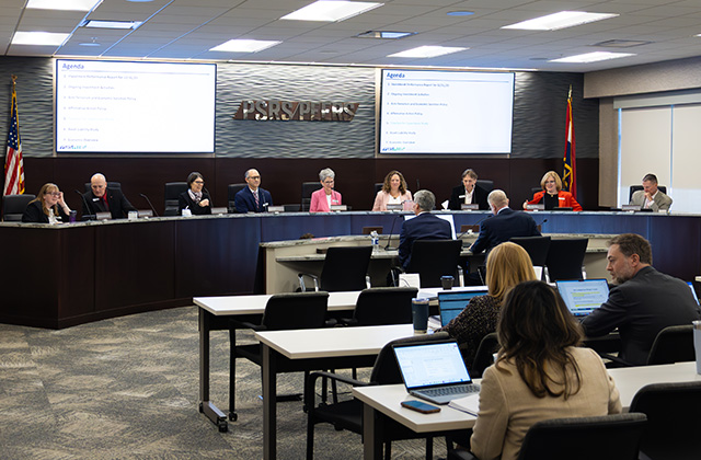 February Board of Trustees meeting