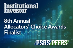 PSRS/PEERS has been named one of Institutional Investor Magazine's 8th Annual Allocator's Choice Awards Finalist  for 2025