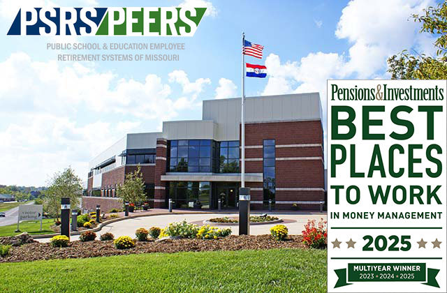 PSRS/PEERS has been named one of Pensions & Investments Best Places to Work in Money Management