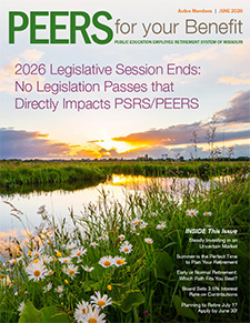 PEERS June 2026 For Your Benefit  cover photo