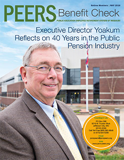 PEERS Benefit Check Newsletter May 2018 cover PEERS Benefit Check Newsletter May 2018 cover