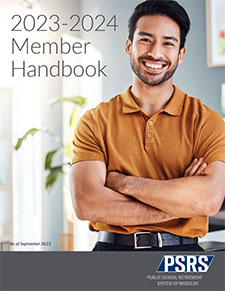 PSRS 2023-2024 Member Handbook cover