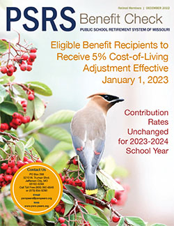 Benefit Check Newsletter cover December 2022