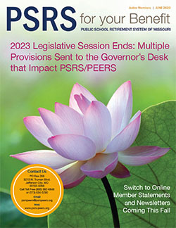 PSRS For Your Benefit cover image June 2023